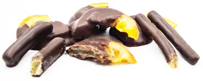 Ginger, Lemon and Orange in Chocolate
