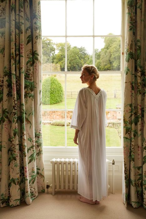 Julia - Full Length Cotton Nightdress