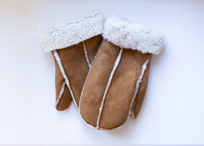 Sheepskin Mittens