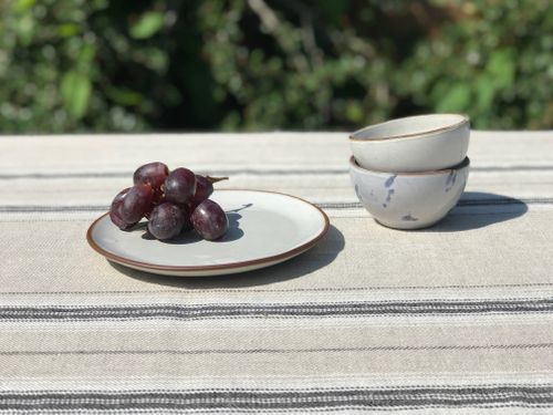 French Country Linen Tablecloth