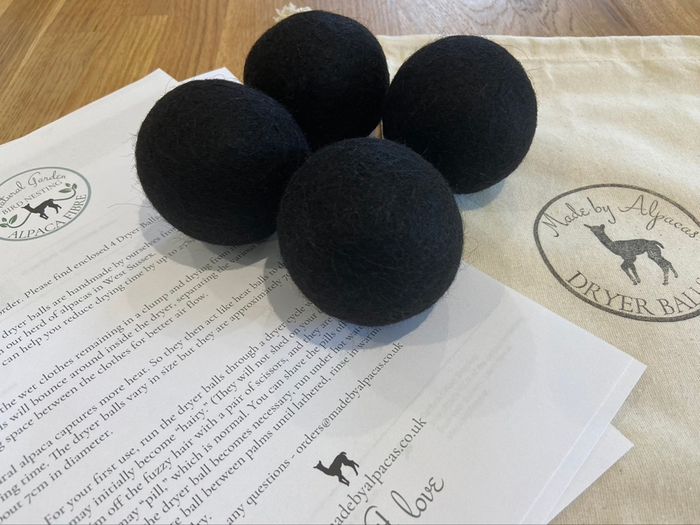 Dryer Balls 100% British Alpaca