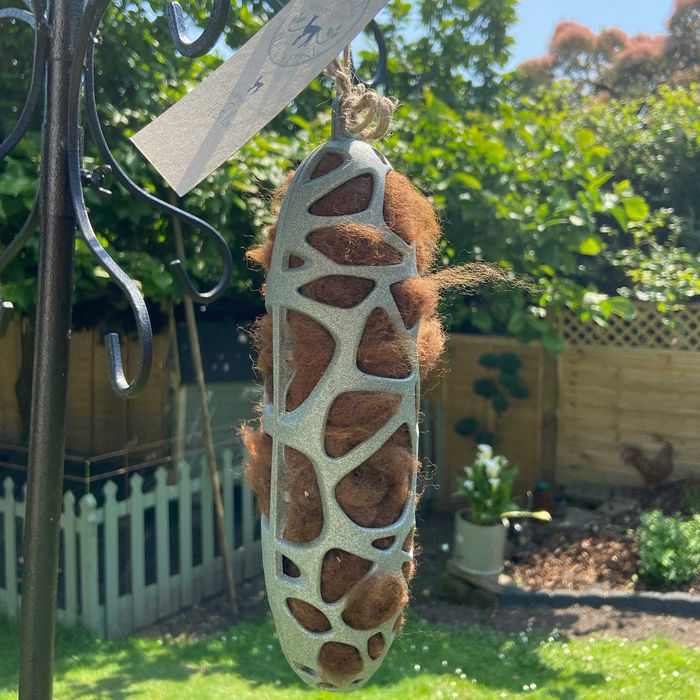 Eco Friendly bird nesting 100% British Alpaca