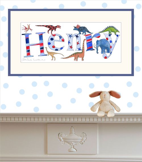 Personalised Name pictures for children