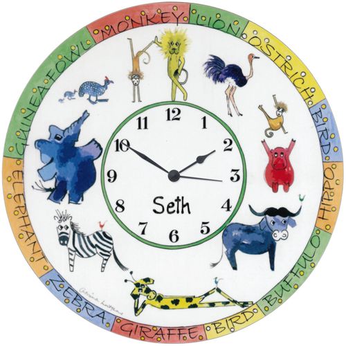 Personalised clocks for children