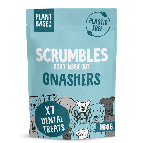 Scrumbles Gnashers for Dogs, Daily Dental Bones