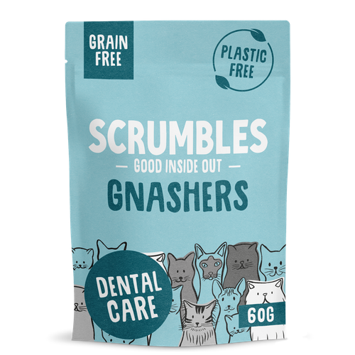 Scrumbles Gnashers for Cats, Dental Bites