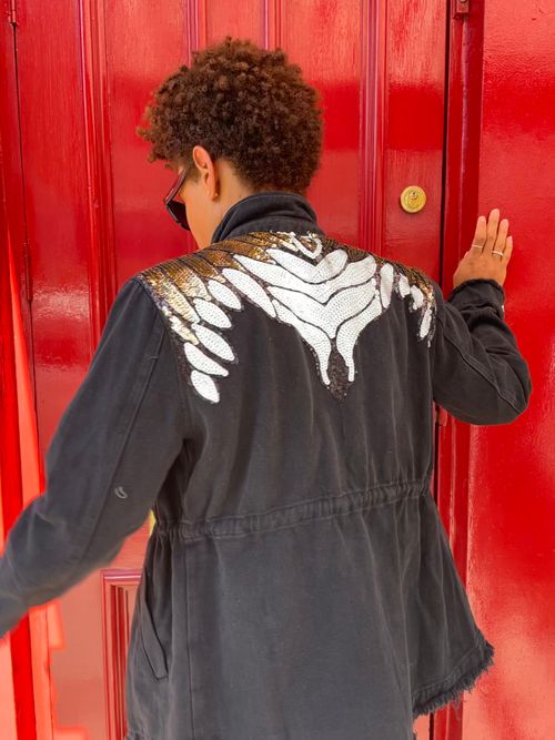 BARCELONA JACKET IN BLACK