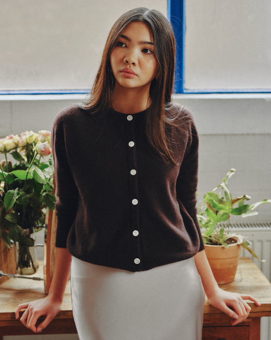 Poppy Cardigan - 100% Lambswool