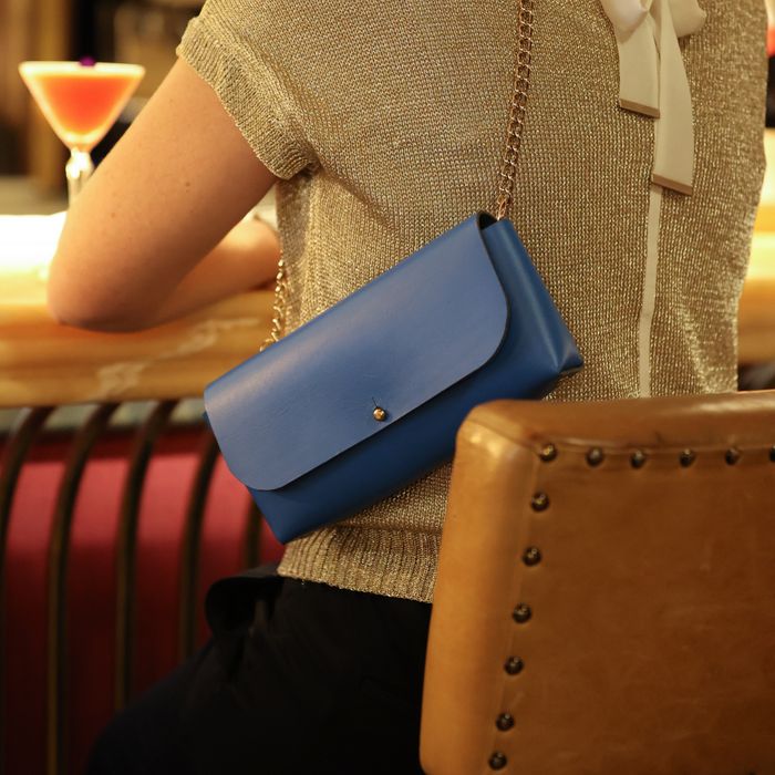 Personalised Leather Pembroke Bag