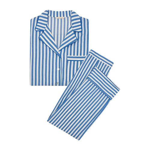 La Cirque Blue Stripe Cotton Pyjama