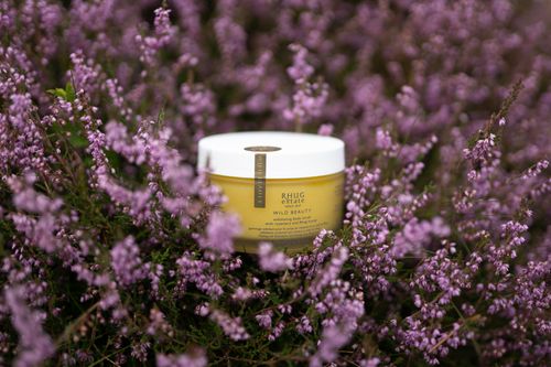 Wild Beauty Exfoliating Body Scrub with Rosemary & Rhug Honey