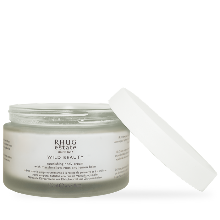 Wild Beauty Nourishing Body Cream with Marshmallow Root and Lemon Balm