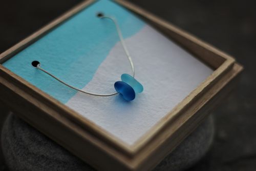 Double Sea Glass Necklace