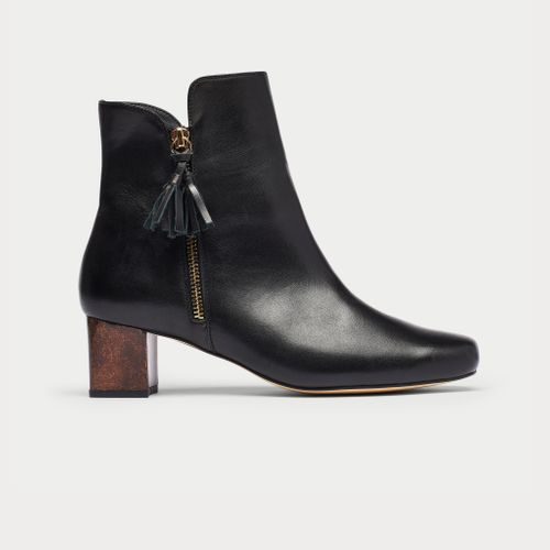 Kelly - Black Leather - Boots for problem feet