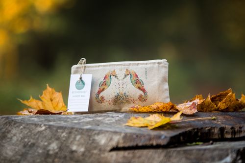 Symphony the Seahorse Fair Trade Cotton Handy Bag