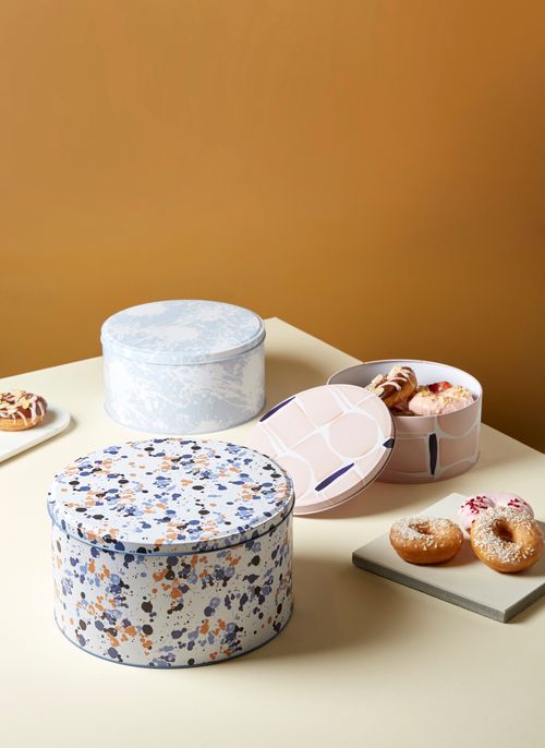 Set of three Nesting Tins - The Painterly Collection