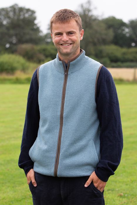 Mens Cashmere Wool Gilets