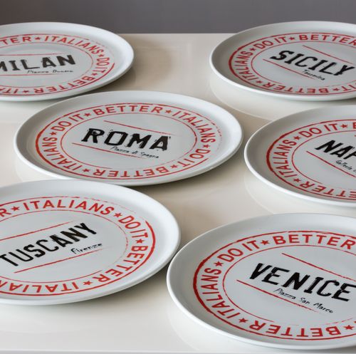 PIZZA PLATES - MADE NEAR VENICE.