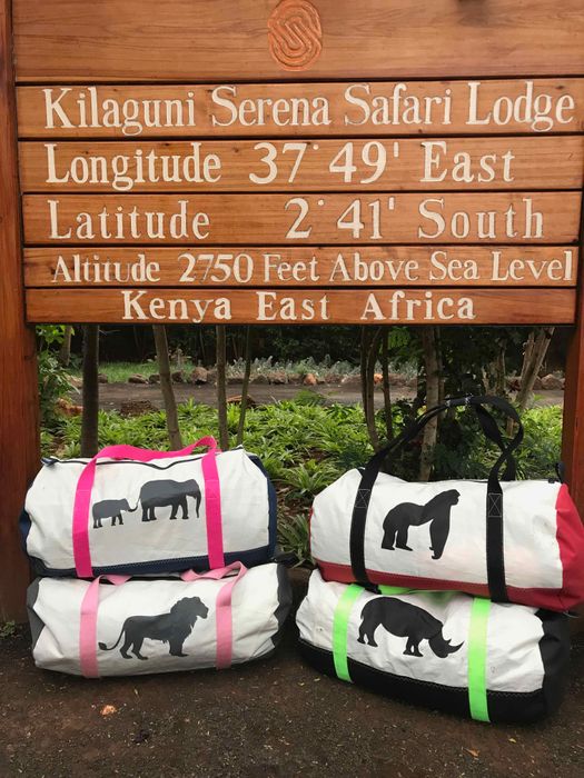 Sailcloth Weekend bags
