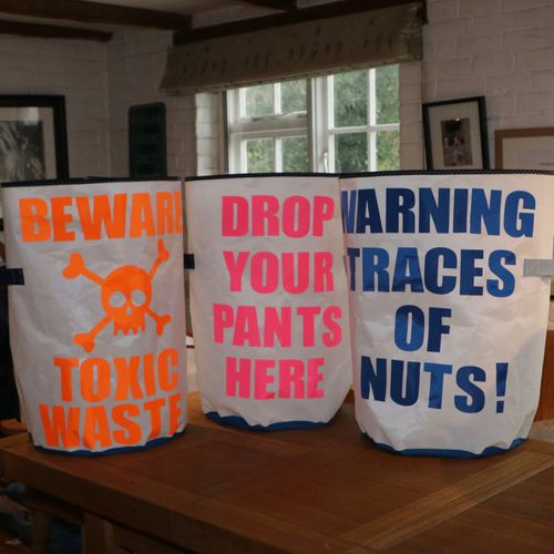 Sailcloth Laundry Bin