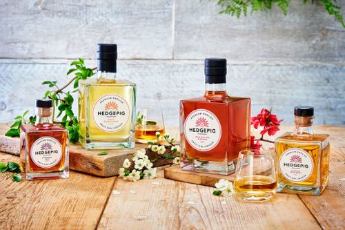 Hedgepig fruit gin liqueurs