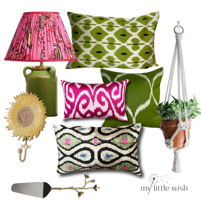 Ikat Cushions