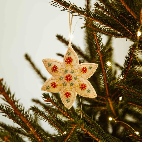 Felt Christmas Tree Ornaments
