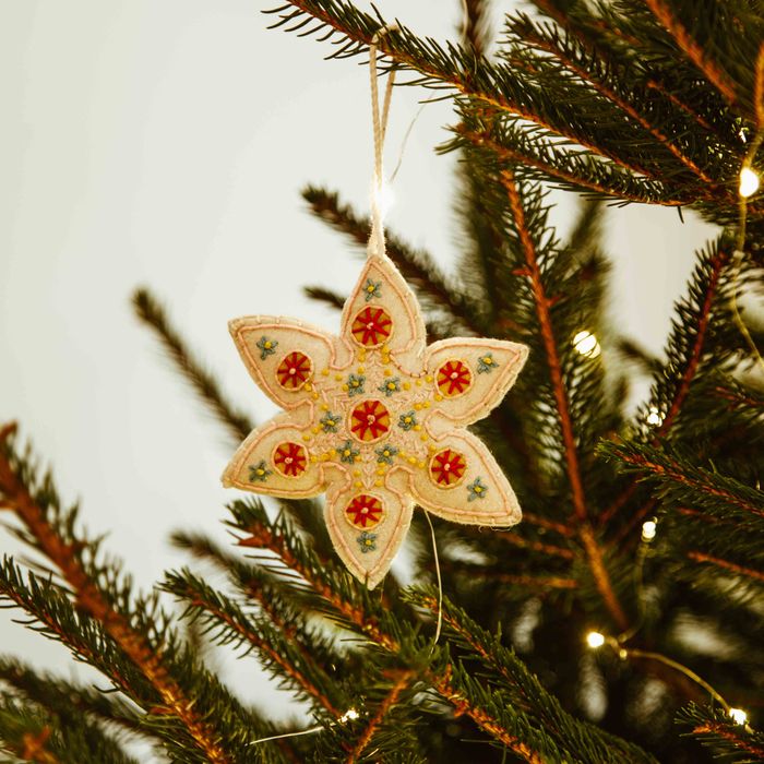 Felt Christmas Tree Ornaments