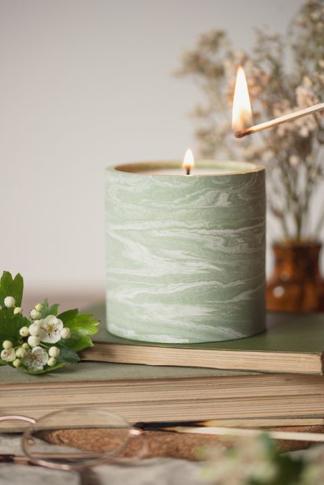 Jesmonite Candle Collection