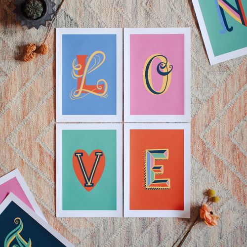 Alphabet prints