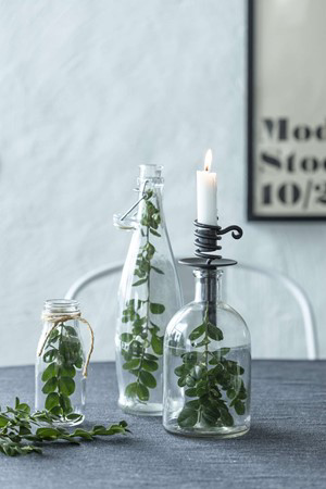 Wrought Iron candle sticks