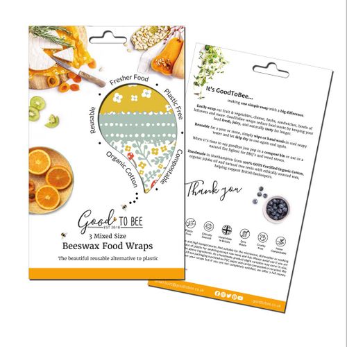 Mixed 3 Pack Beeswax Wraps