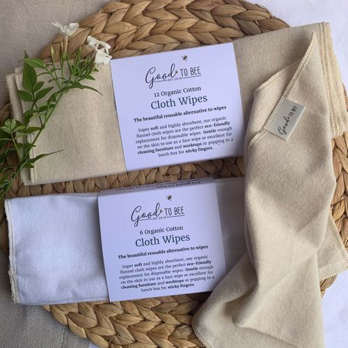 Organic Cotton Cloth Wipes