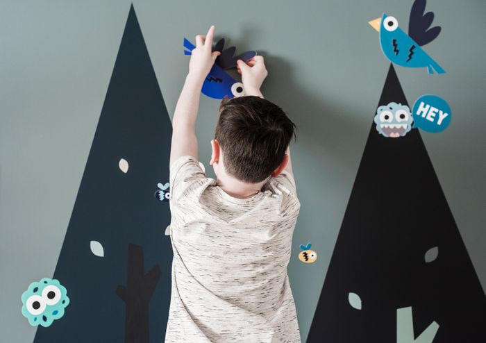 Tree Wall Stickers - Removable and Restickable | Pea