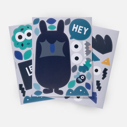 Tree Wall Stickers - Removable and Restickable | Pea