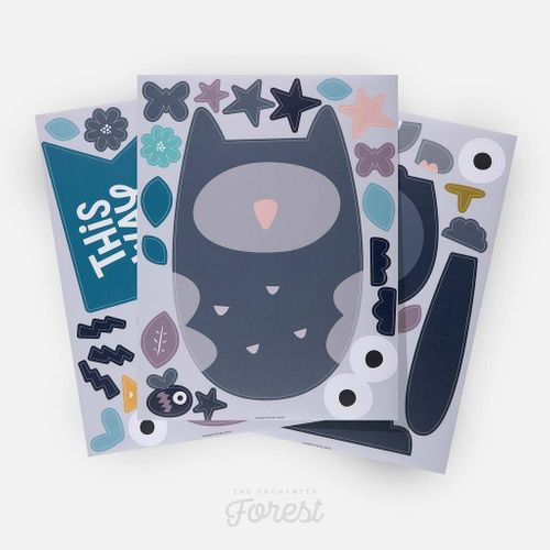 Forest Wall Stickers - Removable and Restickable | Pea