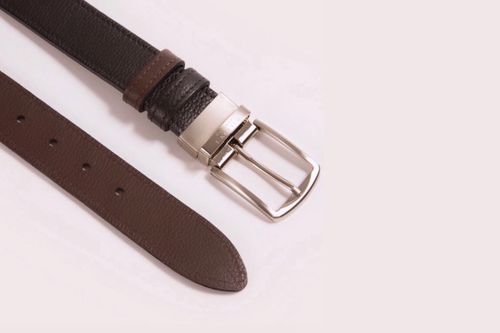 Men's Reversible Full Grain Leather Belt