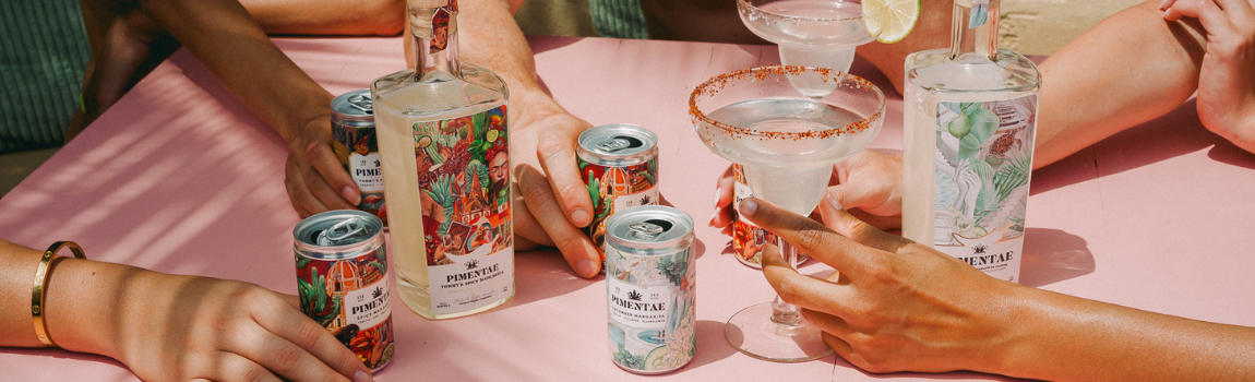 Pimentae Margarita Cocktails