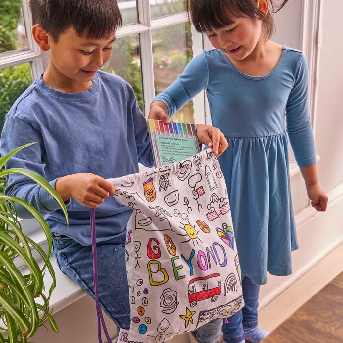 Colour-in Backpack - 'Pack Up Your Troubles' (Charity Edition)