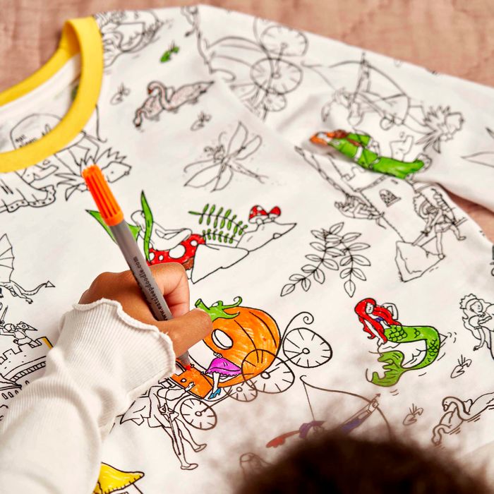 Colour-in Pyjamas - Fairytales & Legends