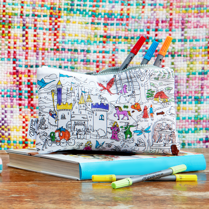 Colour-in Pencil Case - Fairytales & Legends