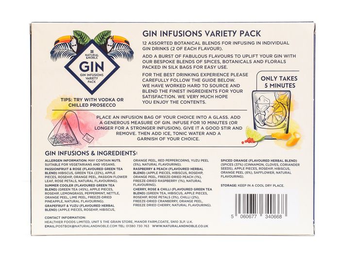 Gin Infusions Variety Pack