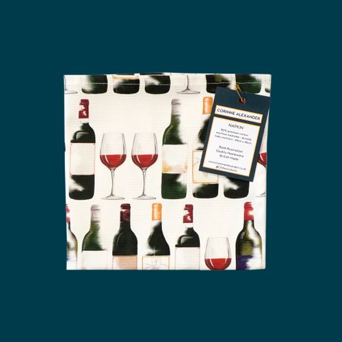 Red Wine Napkins