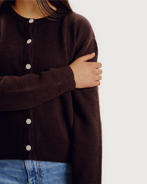 POPPY LAMBSWOOL CARDIGAN (7GG)