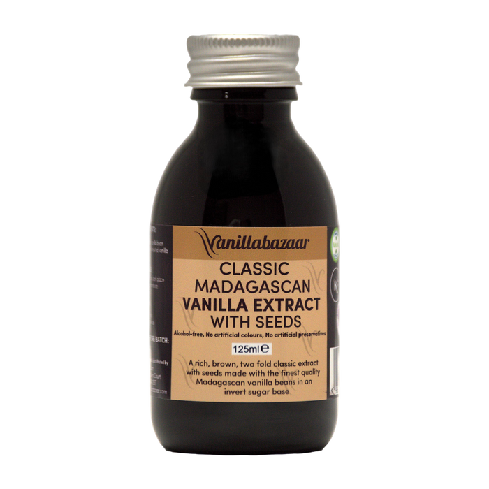 Classic Madagascan Vanilla Extract Double Strength with Seeds