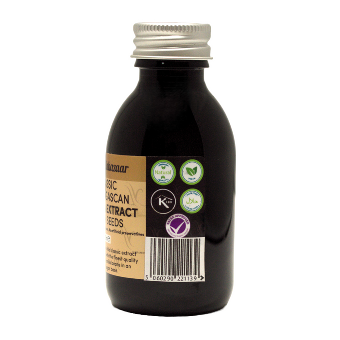 Classic Madagascan Vanilla Extract Double Strength with Seeds