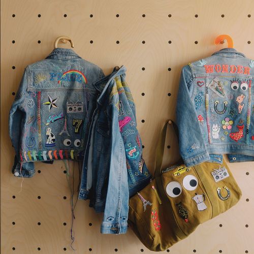 Iron on Patches | Embroidery Kit