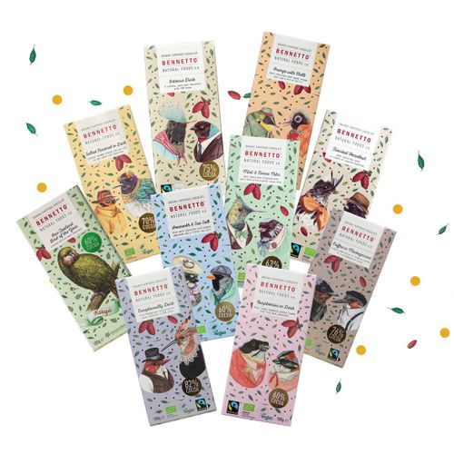 9x Bennetto 80g Bars