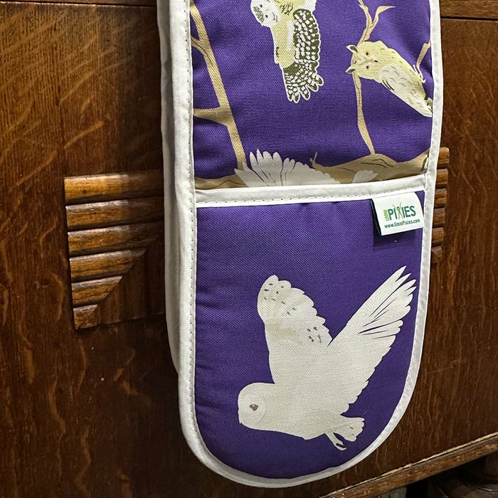 Owls of Britain Double Oven Gloves