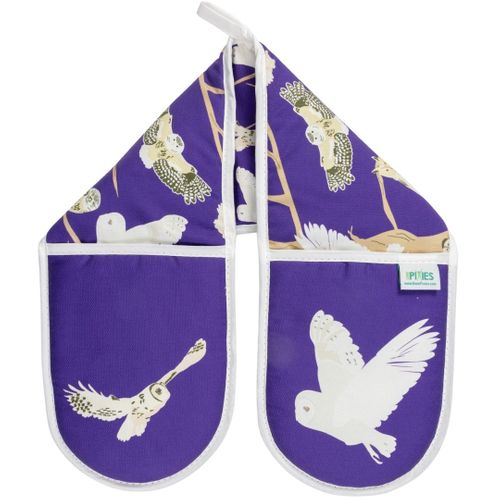 Owls of Britain Double Oven Gloves